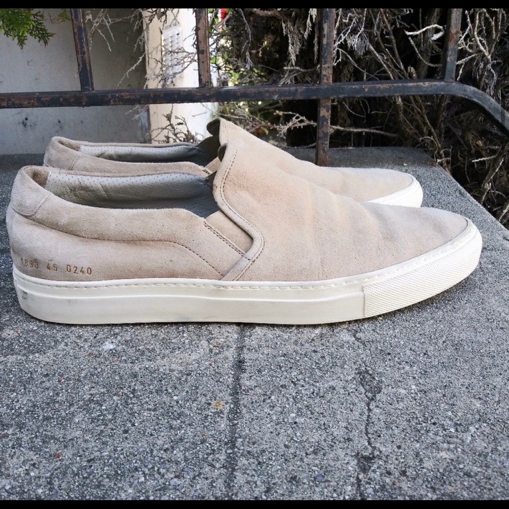 Common Projects Size 12 RARE slip ons
